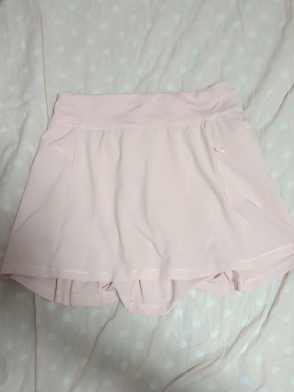 Girls All In Motion Light Pink Athletic Skort